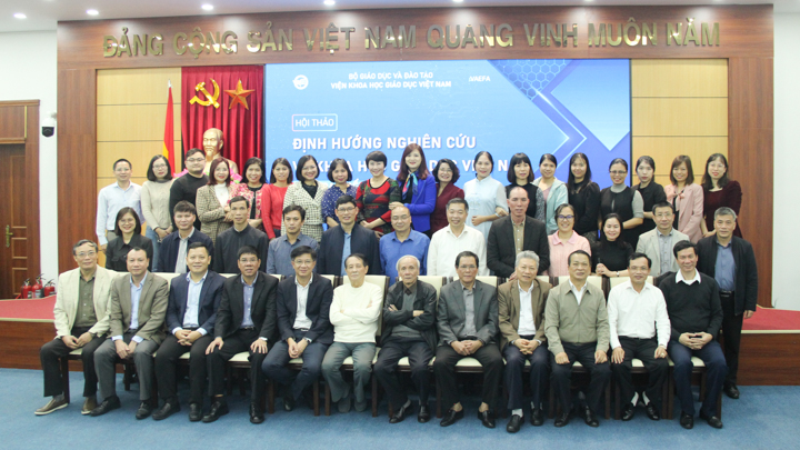 Hội thảo “Định hướng nghiên cứu về Khoa học giáo dục Việt Nam giai đoạn đến năm 2030”